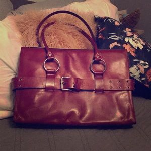 Wilson’s leather vintage tote/briefcase/Laptopbag